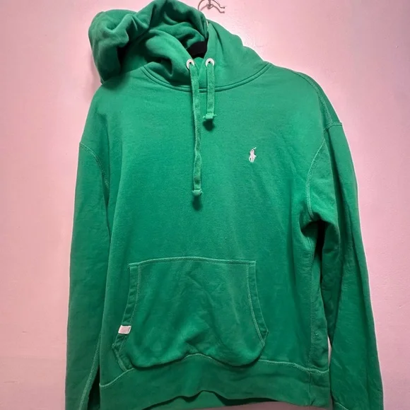 Polo by Ralph Lauren Medium men's Bright Green Hoodie - Picture 8 of 12